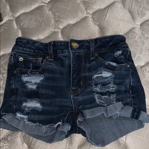American eagle hi-rise shorts